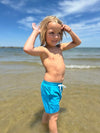 SPLASH Teal Swim Shorts