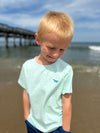 Blue, Whale, Embroidered, Tee, blonde, hair, little, boy, got, his, hands, in, his, pockets, at, the, pier, summer, henry.