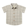NEWPORT Grey/White Plaid Woven Shirt