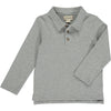 Grey Pique SPENCER Polo