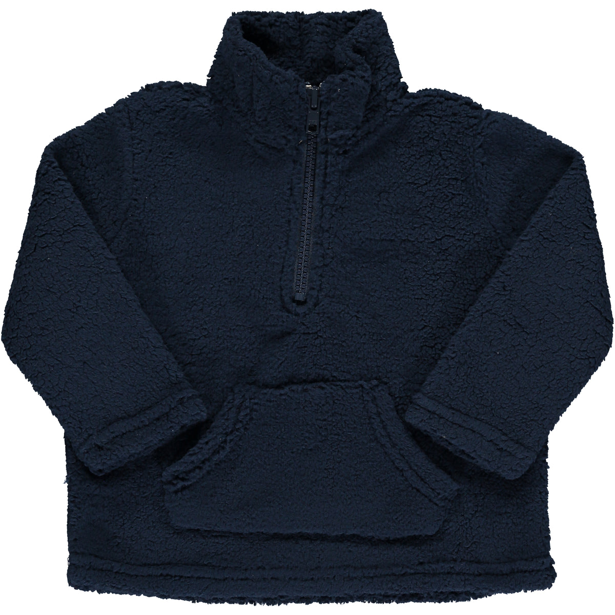 Me & Henry Blue Macchu Sherpa Zip Up