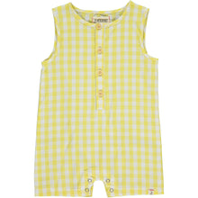  CABIN Yellow Plaid Playsuit