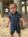 SANDY Chambray Anchor Romper