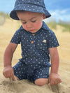 SANDY Chambray Anchor Romper
