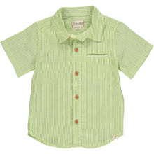  NEWPORT Lime Royal Stripe Woven Shirt