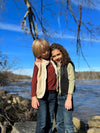 GILT Beige Sherpa Vest