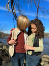 GILT Beige Sherpa Vest