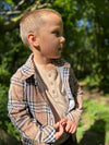 ATWOOD Brown/Black/Red Plaid Woven Shirt
