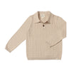 CHRISTIAN Beige Cable Polo