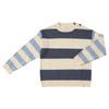 RICARDO Colour Block Navy/Blue arms Sweater