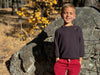 ROAN Navy Black Sweater