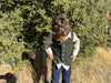 MARCUS Green Tweed Pants with Suspenders
