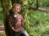 OAKDALE Mustard Stripe Hooded Top