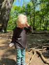 ALCOA Brown/black striped tee