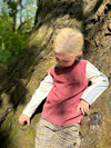 CHAPIN Burgundy With Stripe Tee