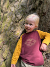 MIDWAY Burgundy Mountain Printed Tee