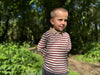 WAVERLY Brown Stripe Polo