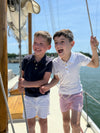 WATERGATE Terry Towelling Navy Polo