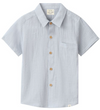 GREY NEWPORT WOVEN SHIRT