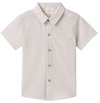 CREAM SEERSUCKER NEWPORT WOVEN SHIRT