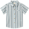 CHAMBRAY/ BLUE STRIPE NEWPORT WOVEN SHIRT
