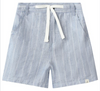 CREW WOVEN CHAMBRAY TEXTURED PLAID SHORTS