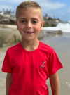MARINE RED ANCHOR Embroidered Tee