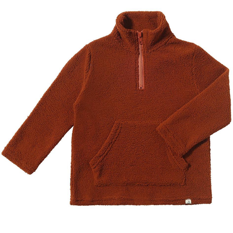 Me & Henry Blue Macchu Sherpa Zip Up main image 1