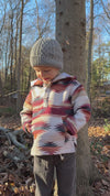 AZTEC Burgundy Rancho Jacket