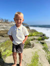 Grey, twill, short, shorts, casual, spring, summer, drawcord, Henry.