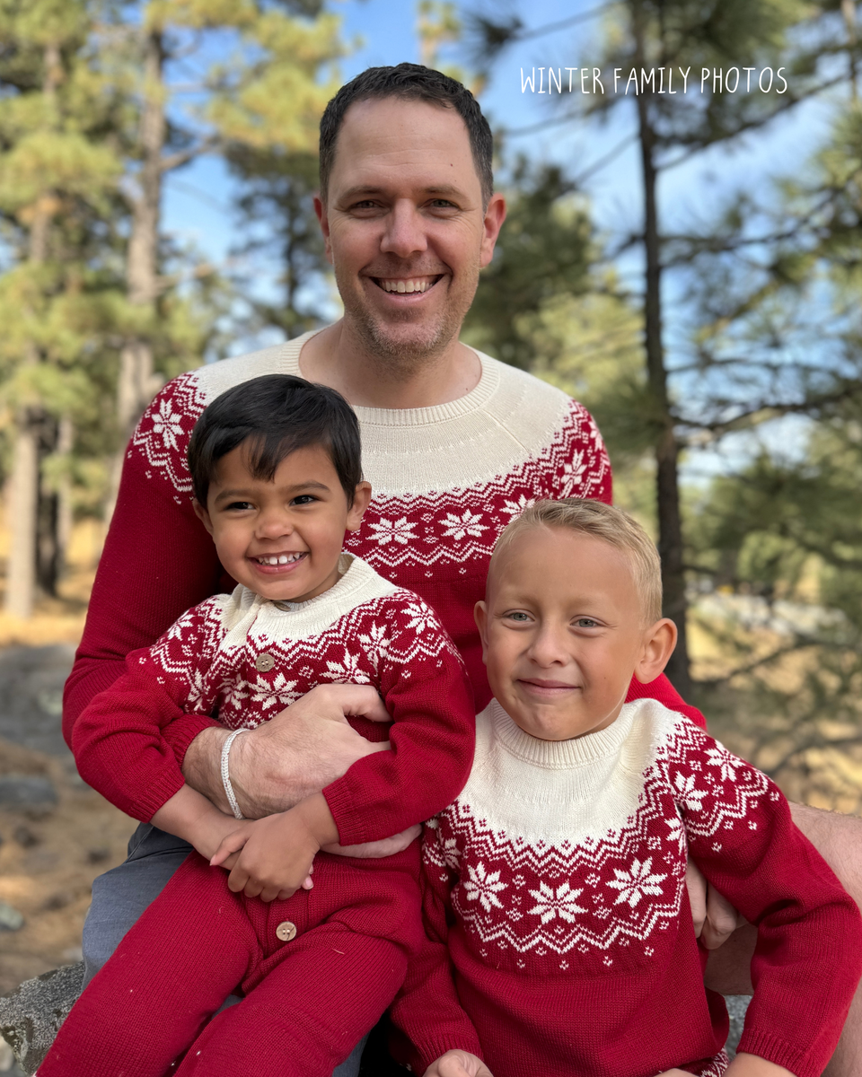 It's Time For The Winter Family Photographs – Me & Henry