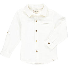  Mens Atwood Woven Shirt white waffle