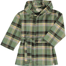  Mens Munford Lounge Robe green/brown plaid