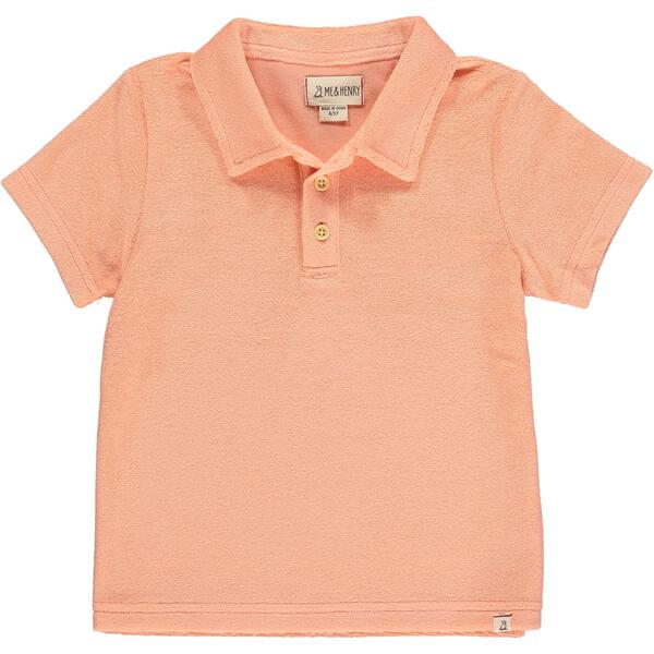 Watergate Terry Towelling Peach Polo