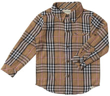  Mens Atwood Woven Shirt Lined brown/black/red plaid