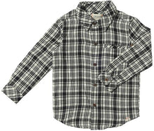  Mens Atwood Woven Shirt Lined black/cream plaid