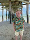 MAUI Hibiscus Printed Shirt