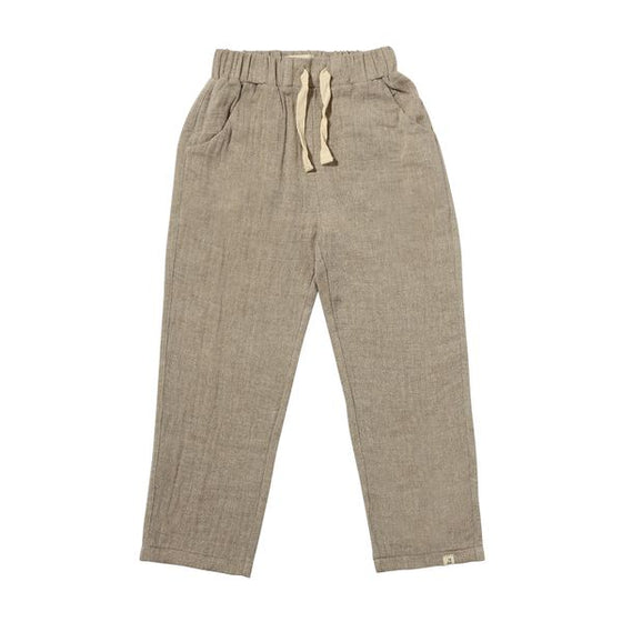 BOSUN Beige Gauze Pants