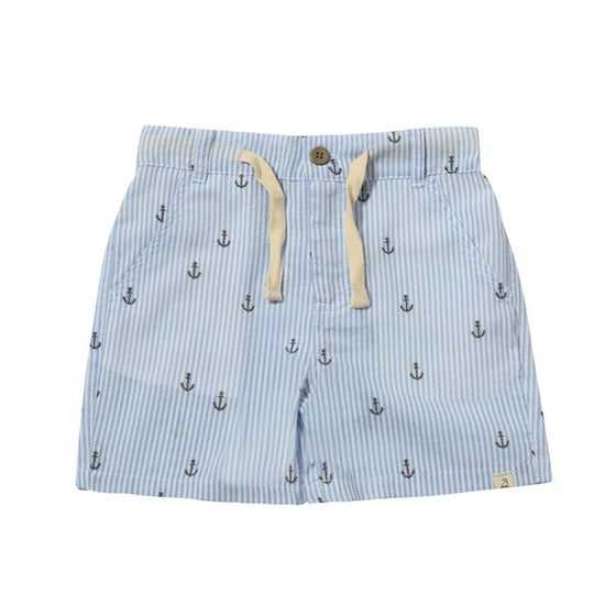 CREW Anchor Seersucker Woven Shorts