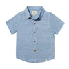 NEWPORT Blue Gauze Woven Shirt