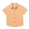 NEWPORT Tangerine/White Plaid Woven Shirt