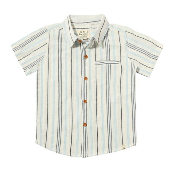 NEWPORT Navy/Blue/White Stripe Woven Shirt