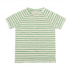 FRIGAT Green/White Stripe Raglan Henley