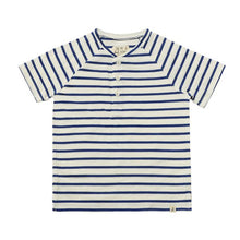  FRIGAT Royal/White Stripe Raglan Henley