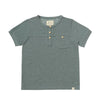 BOARDWALK Navy Pique Henley Tee