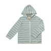 CORNWALL Blue Ombre Terry Zip-up