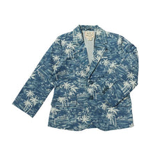  HAROLD Chambray Hawaii Print Woven Jacket