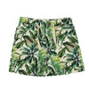 MAHALO Green Palm Printed Shorts