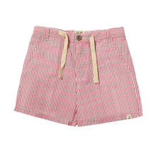  CREW Red/White Stripe Shorts