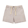 CREW Brown/White Stripe Shorts